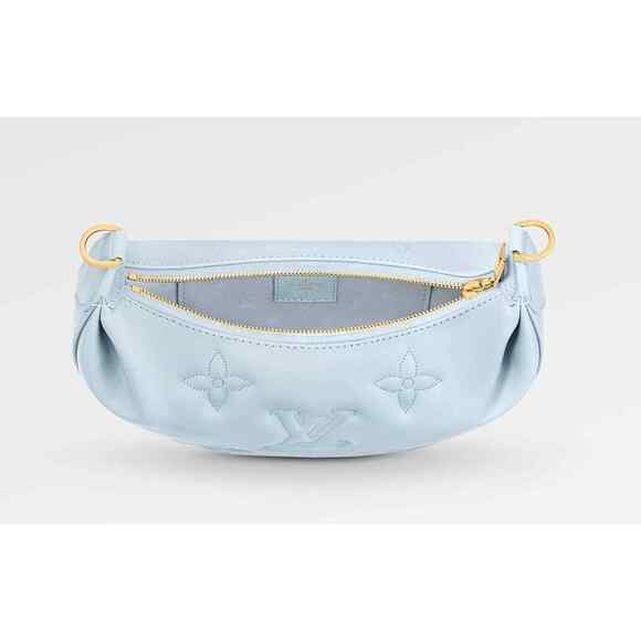 Louis Vuitton Over The Moon Loop Bubblegram Blue Chain Crossbody Shoulder Bag - Picture 10 of 13